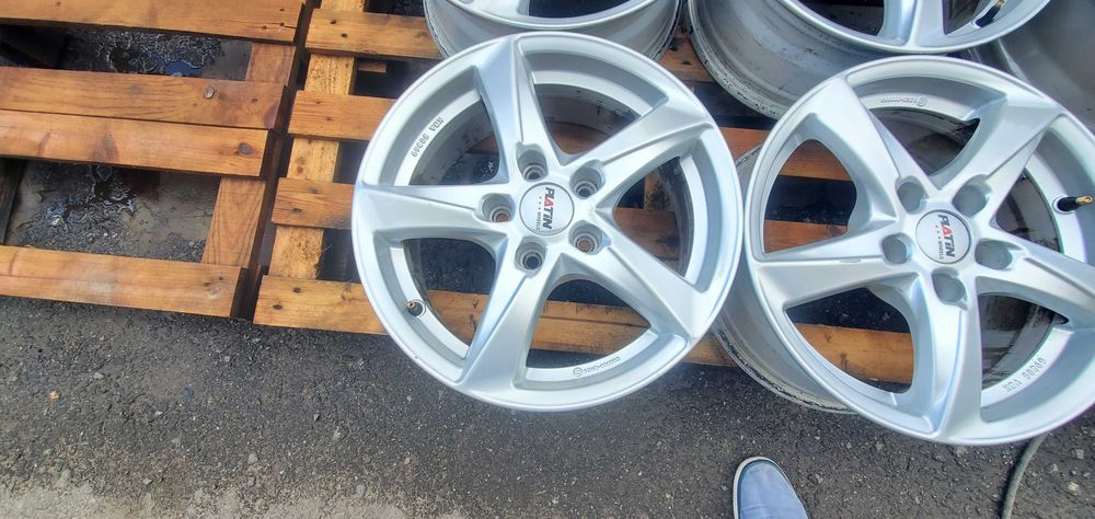 Диски 5 112 R16 Volkswagen VWAG Platin Germany 6,5J ET41