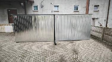 Garaż blaszak ,teren ,monitorowany,utwardzony kostką brukową