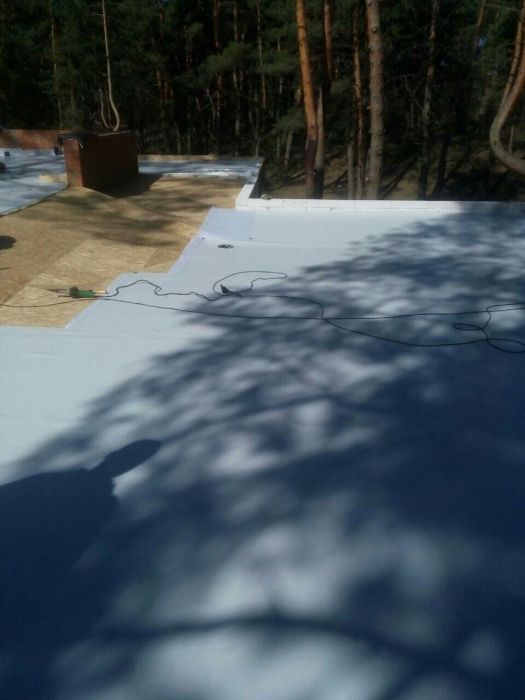 Кровля ПВХ-ТПО мембраны