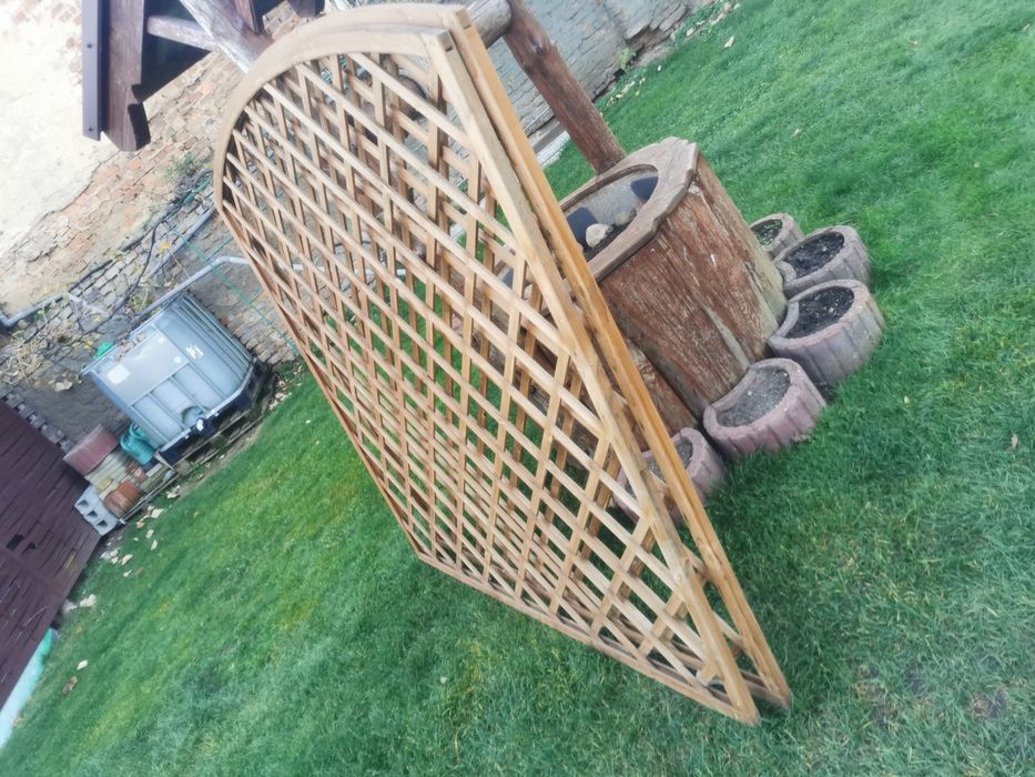 płotki drewniane kratki