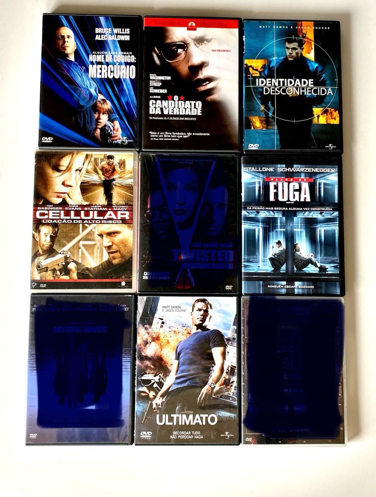 Lote 74 filmes em Dvd