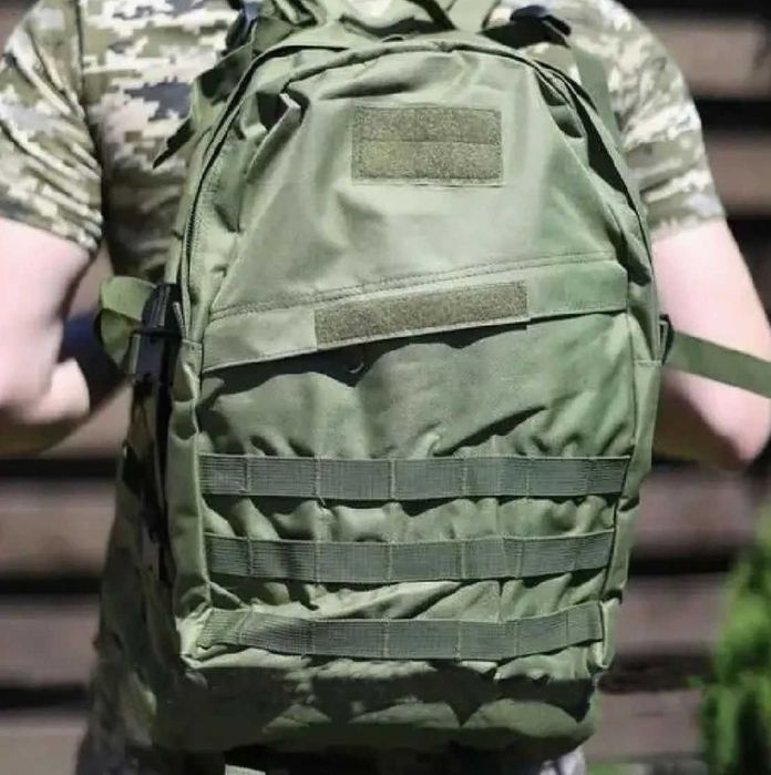 Рюкзак тактический штурмовой водоотталкивающая ткань цвет олива