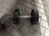 Hantle stalowe 15kg oraz 10kg