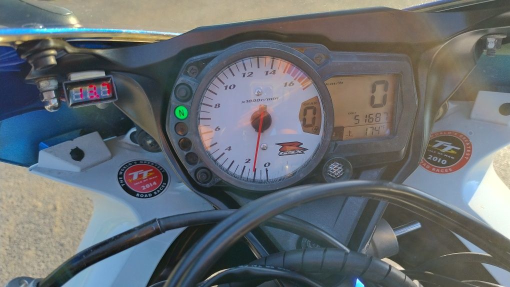 Suzuki GSX-R 750 K7 /2007 r/150 KM/ przebieg 51700 km