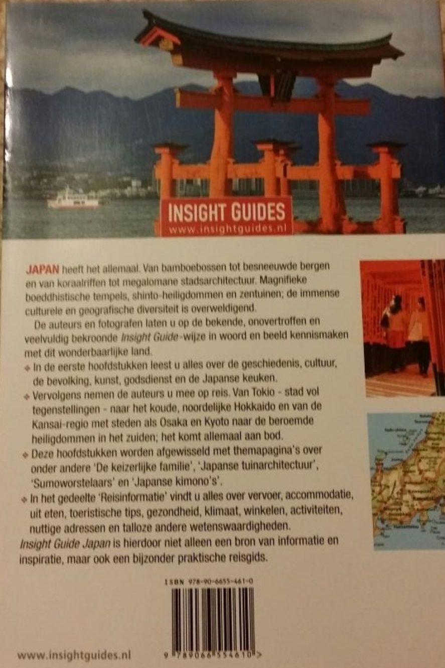 Japan Insight Guide NL Dutch version NEW