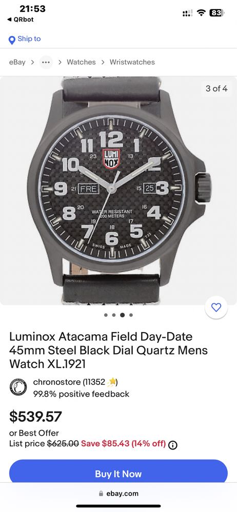 Часы Luminox