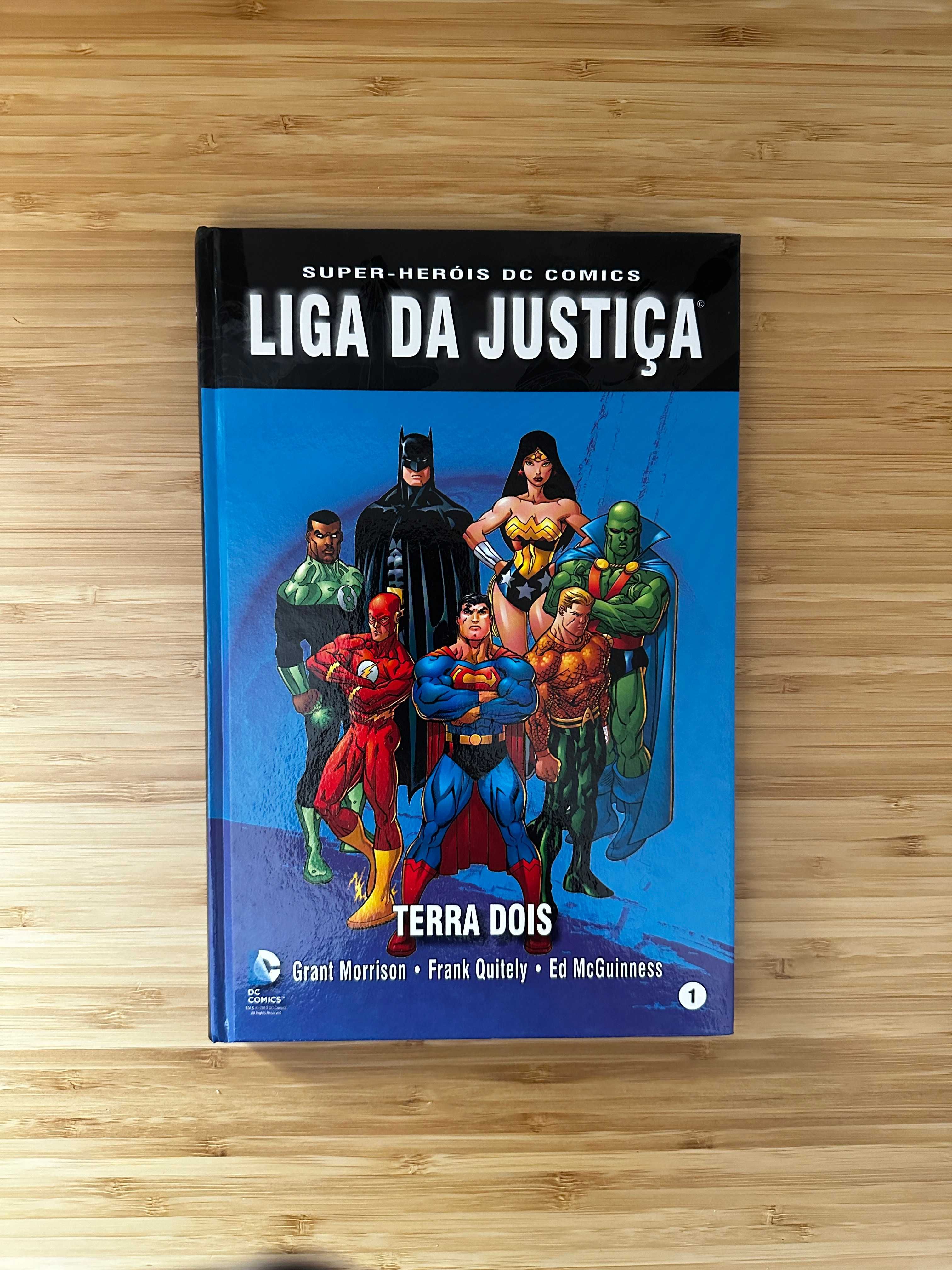Livros Banda Desenhada DC - Super Homem / Batman / Liga da Justiça