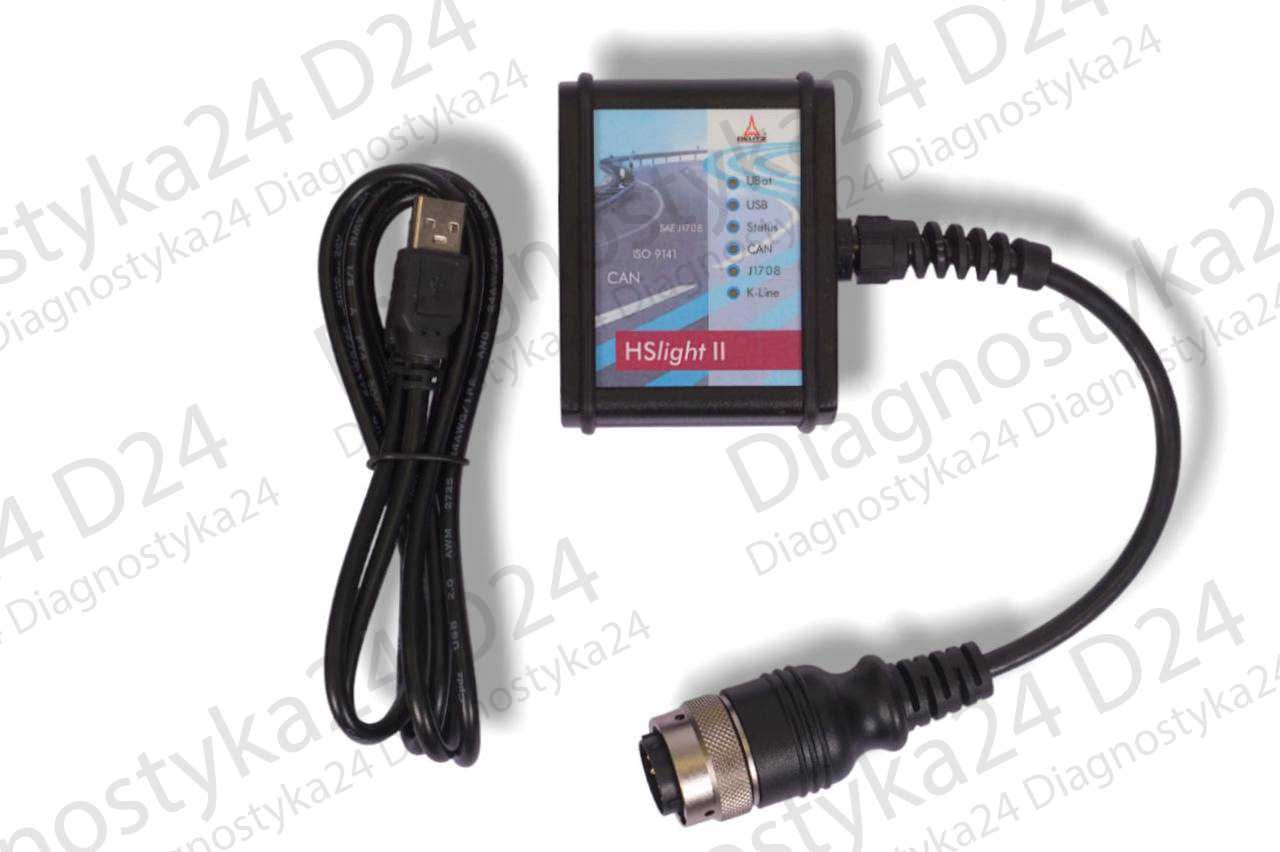 Interfejs diagnostyczny Silniki DEUTZ FAHR HS Light II - jak Decom