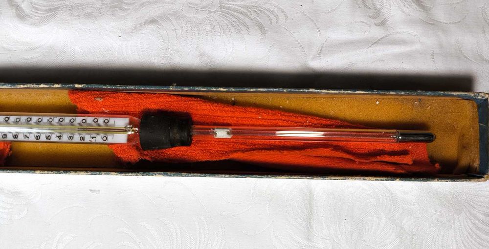 Termometr Kontaktowy TWG Niemiecki circa lata 70te 80te