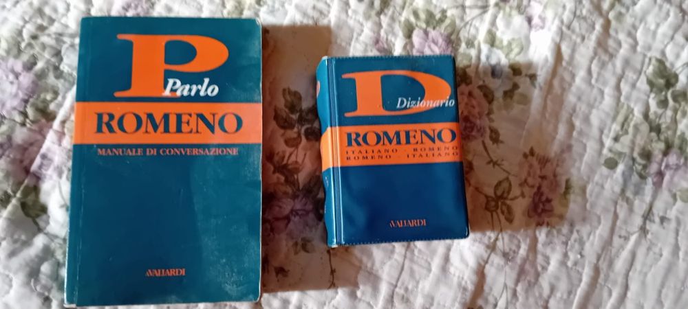 Dicionário italiano - romeno e viceversa + livro de frases