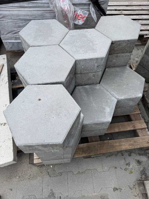 WYPRZEDAŻ Trylinka betonowa trelinka kostka końcówki partii 2 gatunek