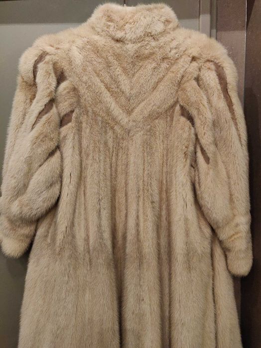 Eleganckie futro z norek