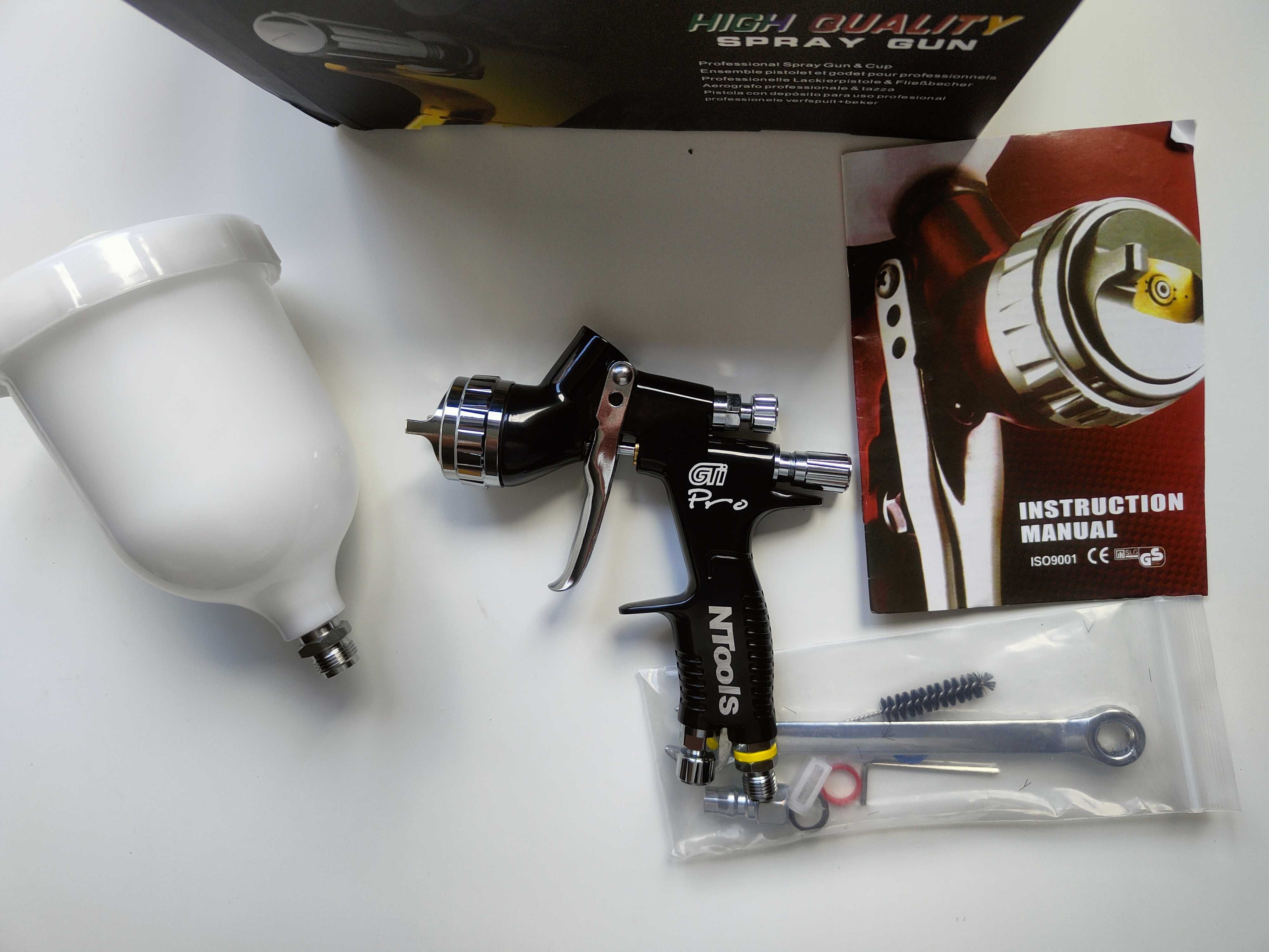 Pistolet Lakierniczy Ntools GTI Pro, dysza 1.3 NOWY profesjonalny