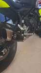 Escape Akrapovic Triumph Trident 660