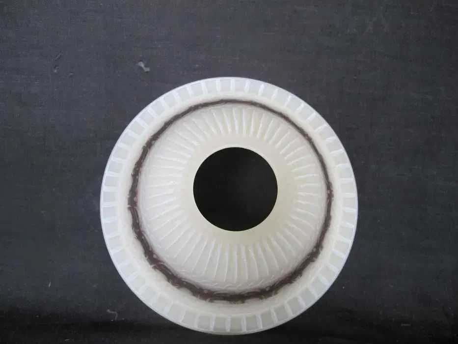 Klosz szklany _BRATEK_zwis_lampa stojąca_żyrandol_E 27_śr. 180 x 42 mm