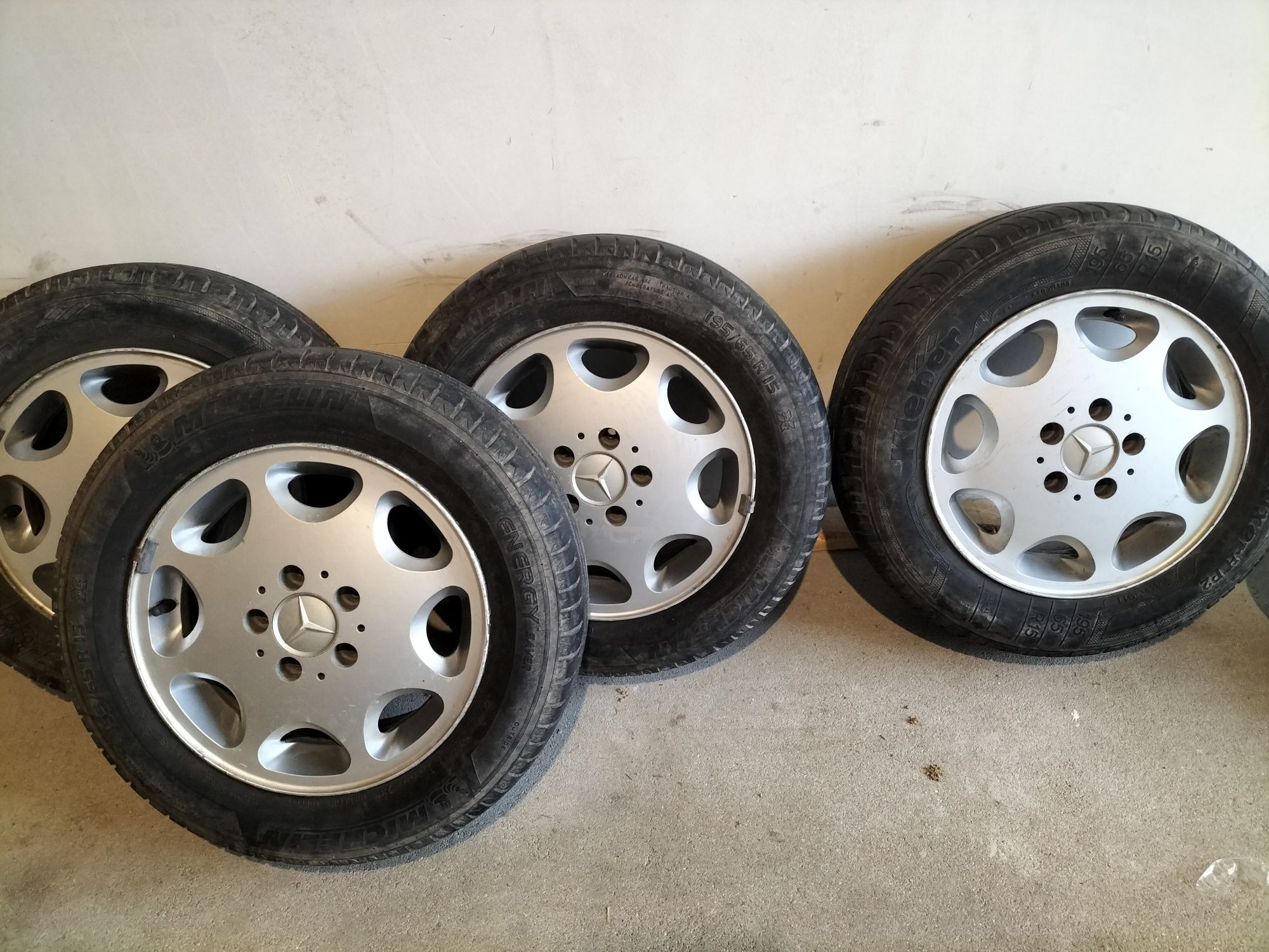 Felgi muszelki Mercedes 5x112 15cali