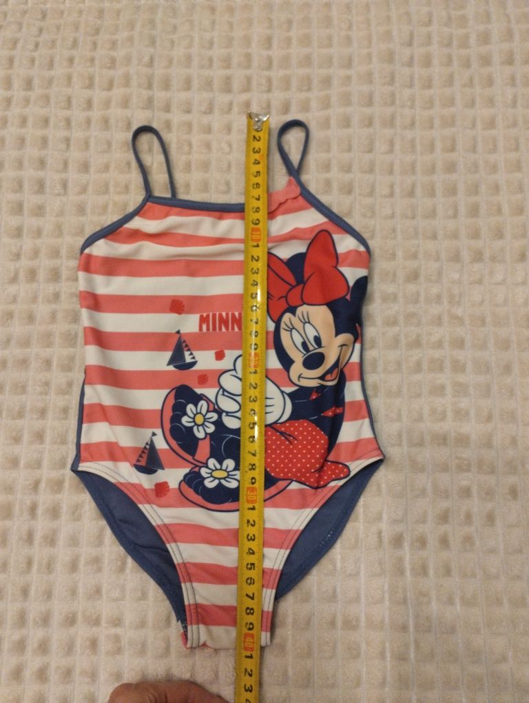Jednoczęściowy strój kąpielowy z myszką Minnie r.86/92 Disney