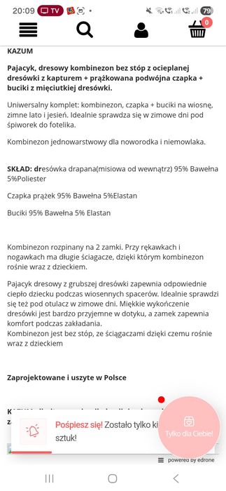 Kombinezon Zyzio I Zuzia