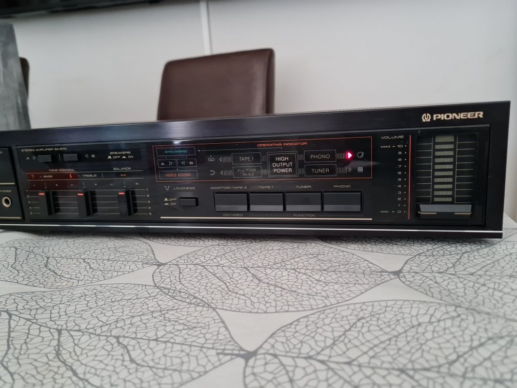 Amplificador stereo pioneer sa-570