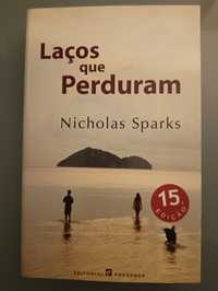 Laços que Perduram	- Nicholas Sparks	Como novo!!