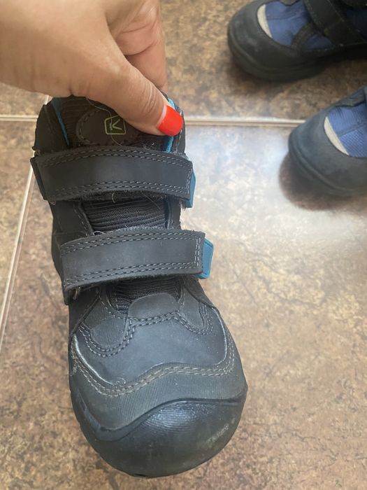 Дитячі ботинки Keen Hikeport Mid Strap