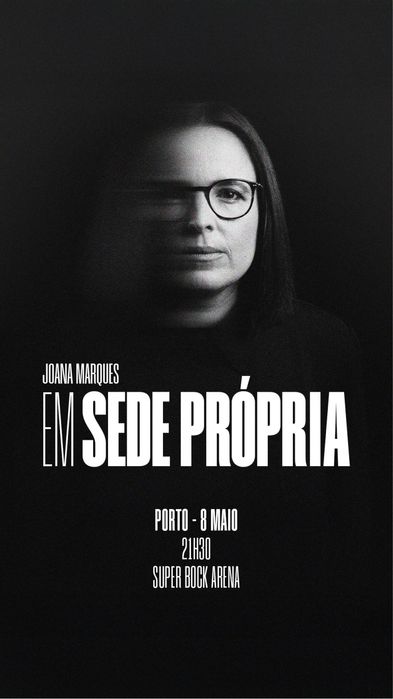 Bilhete Joana Marques – Porto, 9 de maio