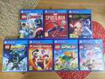 Zestaw gier LEGO + Spiderman, PS4, wersje PL, płyty idealne