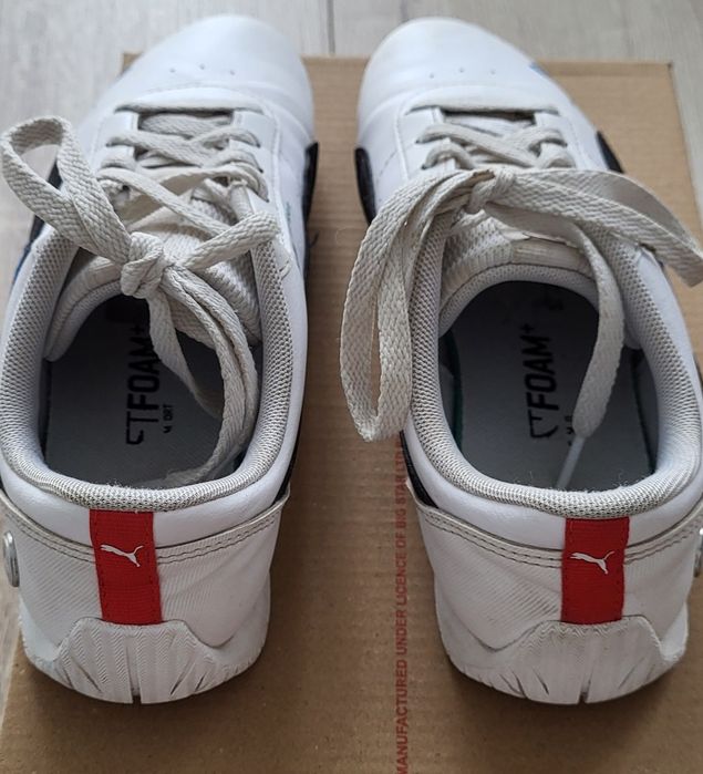 Sneakersy Puma BMW białe w rozmiarze 37