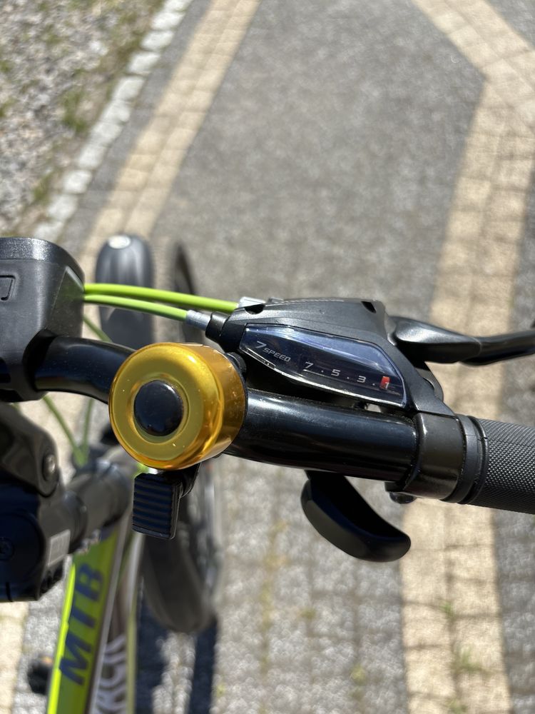 Rower gorski MTB Shimano rama 18” ultra lekki kola 26 tarcze 21 przerz