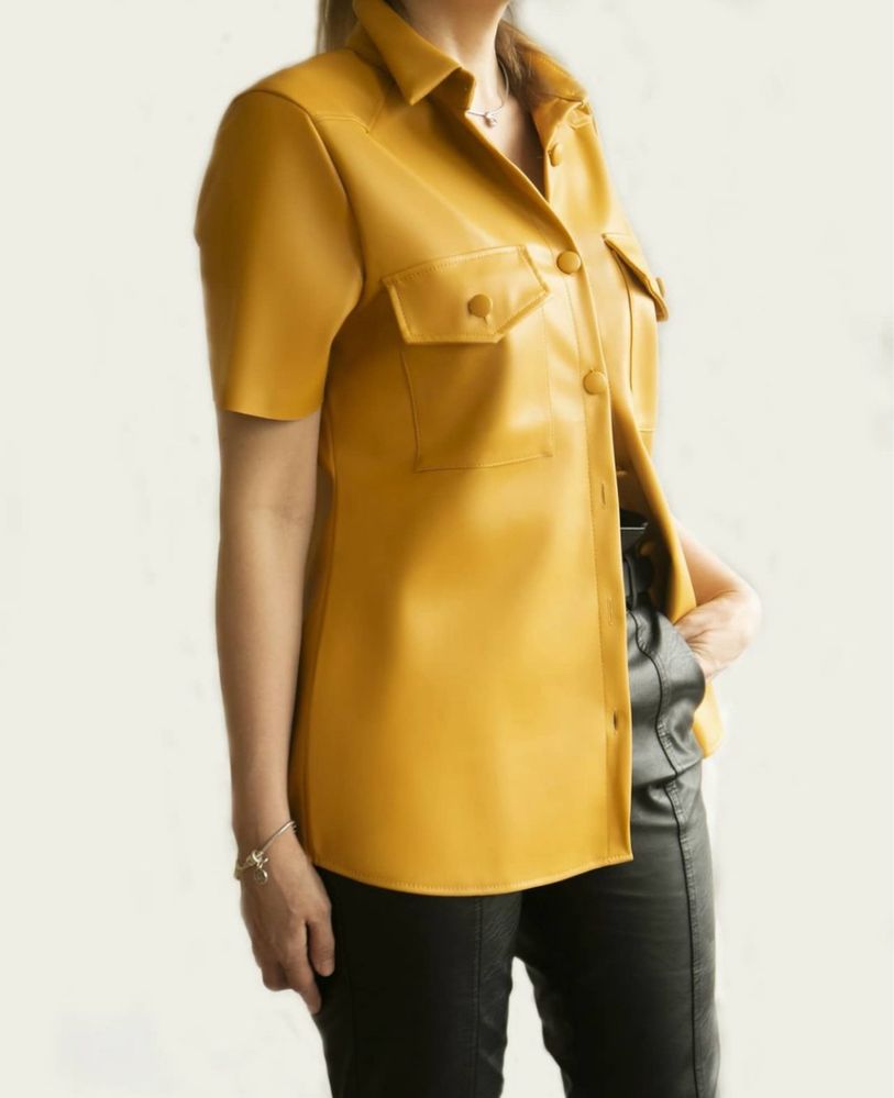 Жіноча сорочка ( рубашка)  з шкірозаміника.