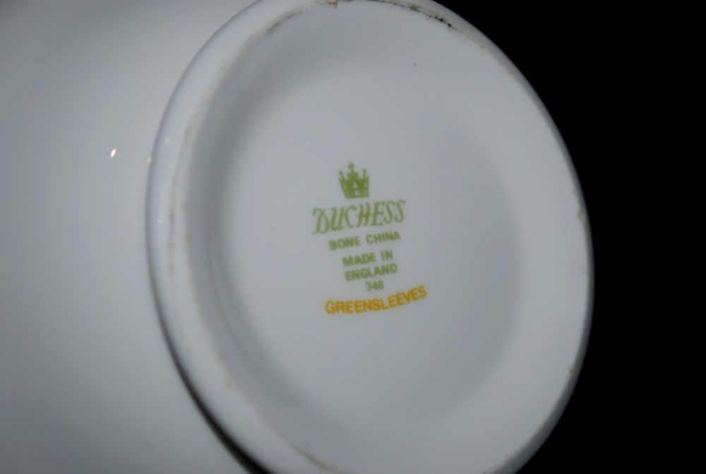 Набор костяной фарфор Greensleeves Англия винтаж тарелка супница