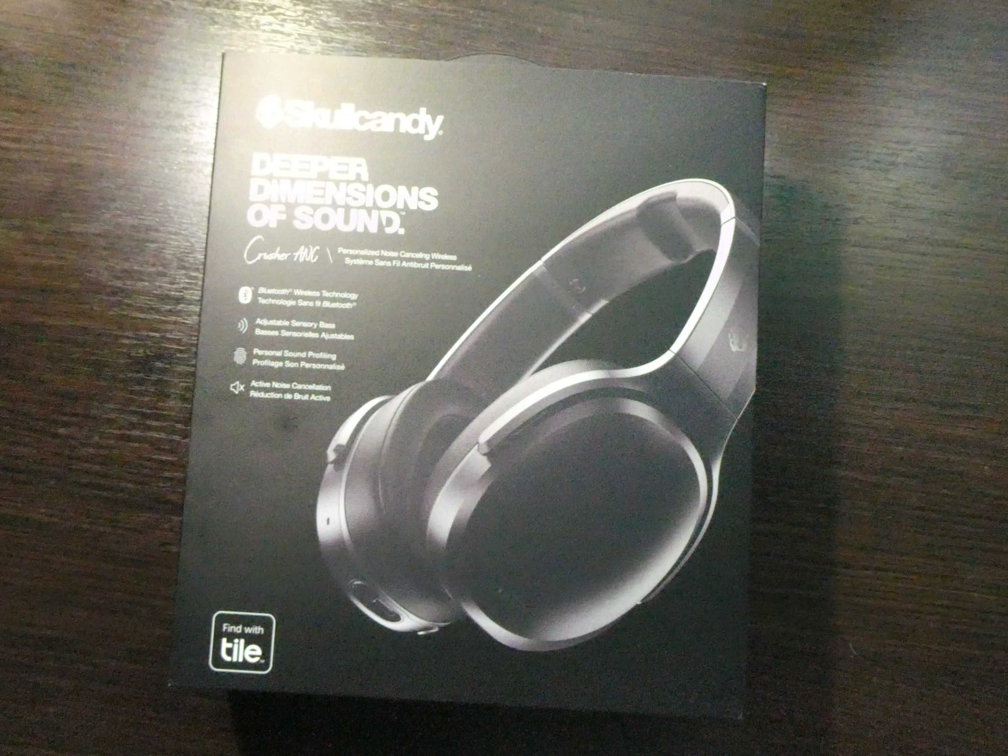 Навушники Skullcandy BT Crusher ANC Black/Gray