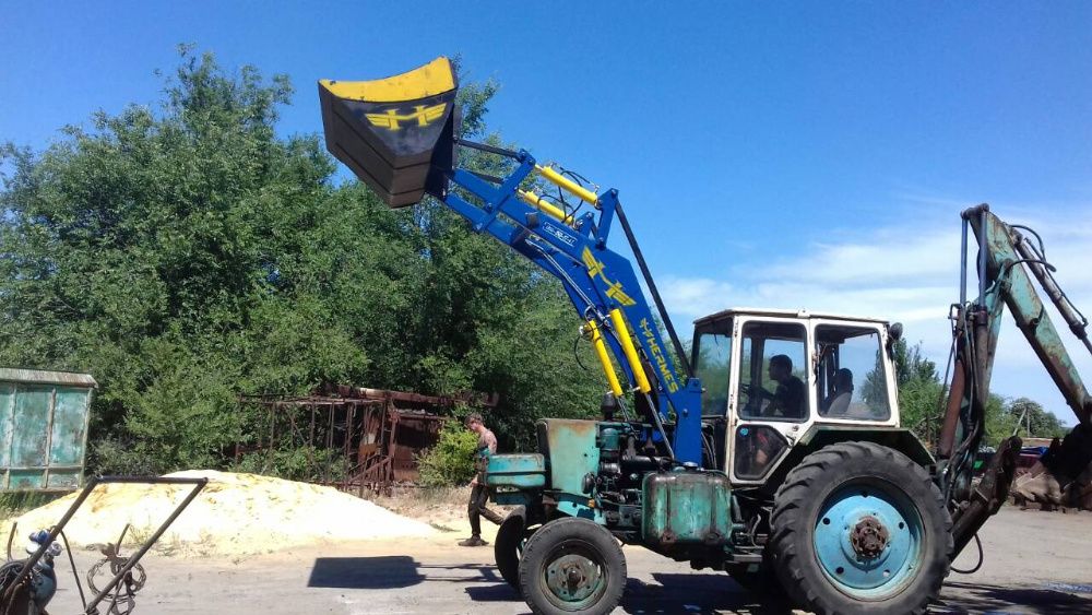 Фронтальный погрузчик 1200 усиленный кун на мтз