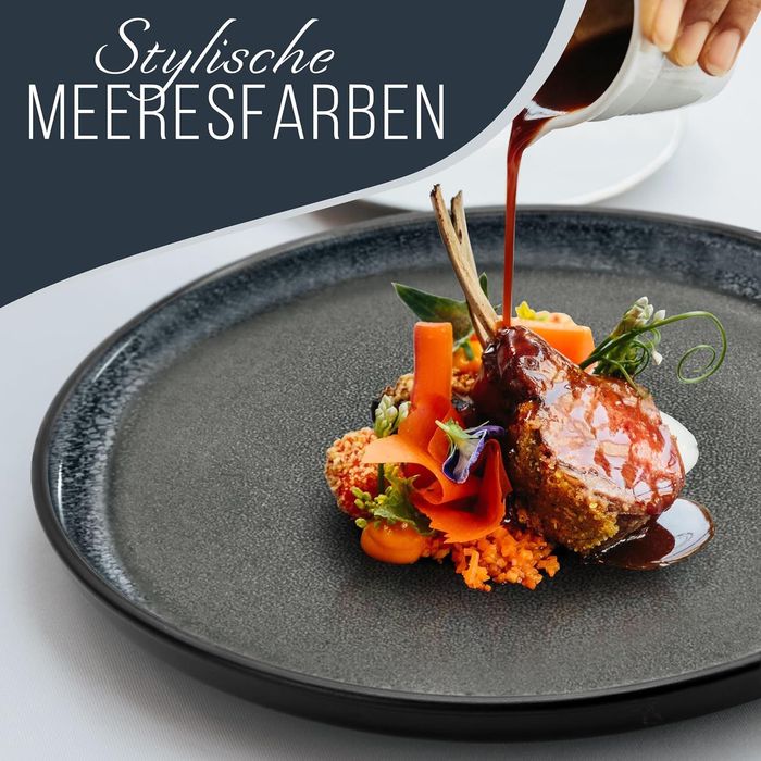 Serwis stołowy Kamionkowy 12 czesci i zestaw dla 4 osób