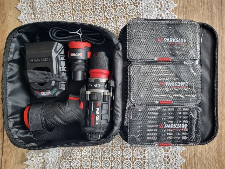 Parkside Performance wiertarka wkrętarka, wiertarkowkrętarka aku 12V