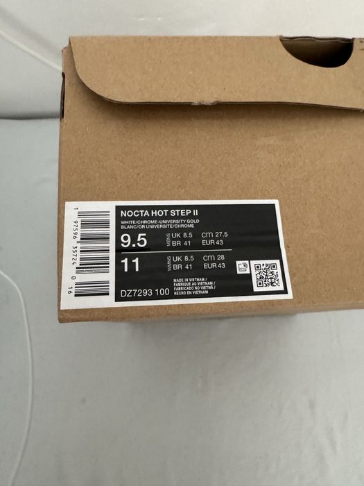 Buty Nike Hot Step 2 Drake NOCTA White