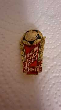 Значок чемпион СССР 1983, Днепр