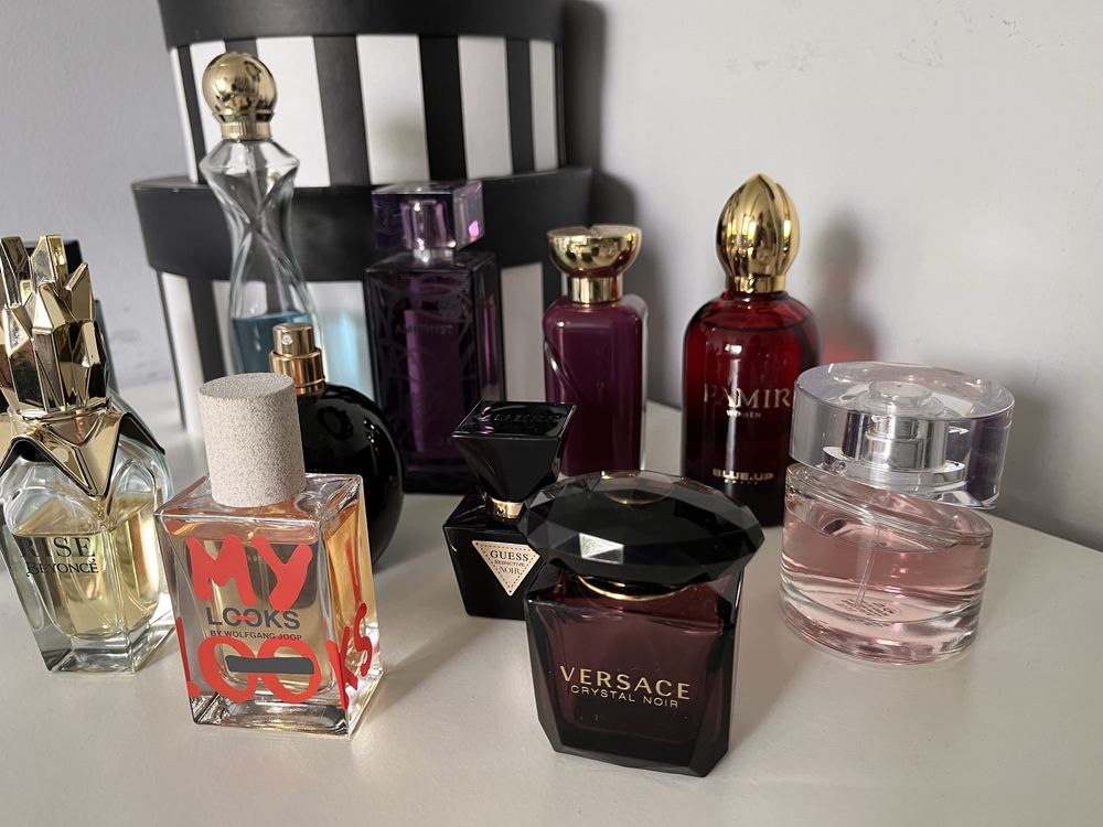 Zestaw perfum Versace Guess d&g mexx oriflame joop boss lalique Arpege