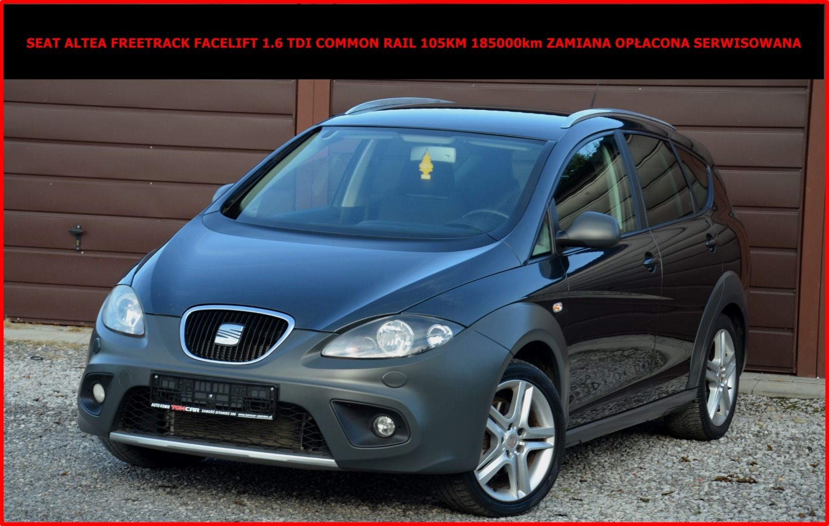 Seat Altea Freetrack 1.6 TDI CR 105KM Zamiana Opłacona Serwis Navi