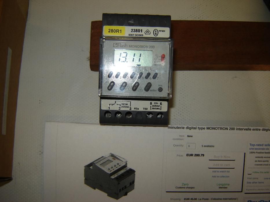 Controlador de temperatura industrial + Berges ACM-D2-5,5 KW