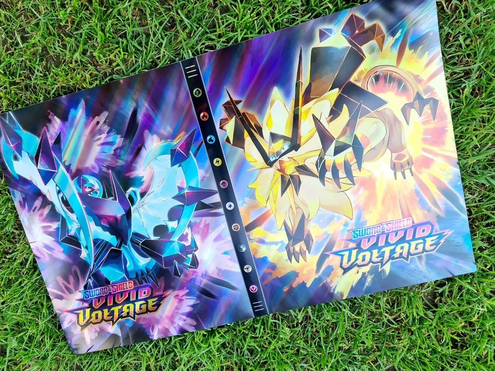 Nowy duży super album na karty Pokemon A4 - zabawki