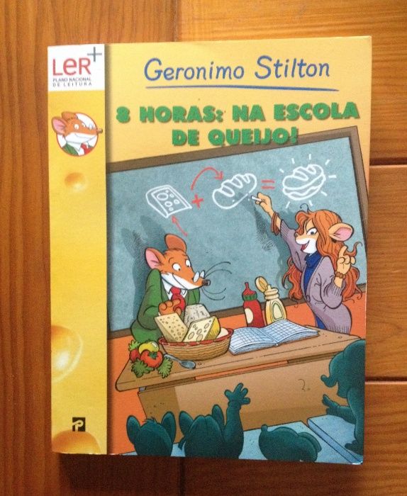 Geronimo Stilton - 8 horas na escola de queijo