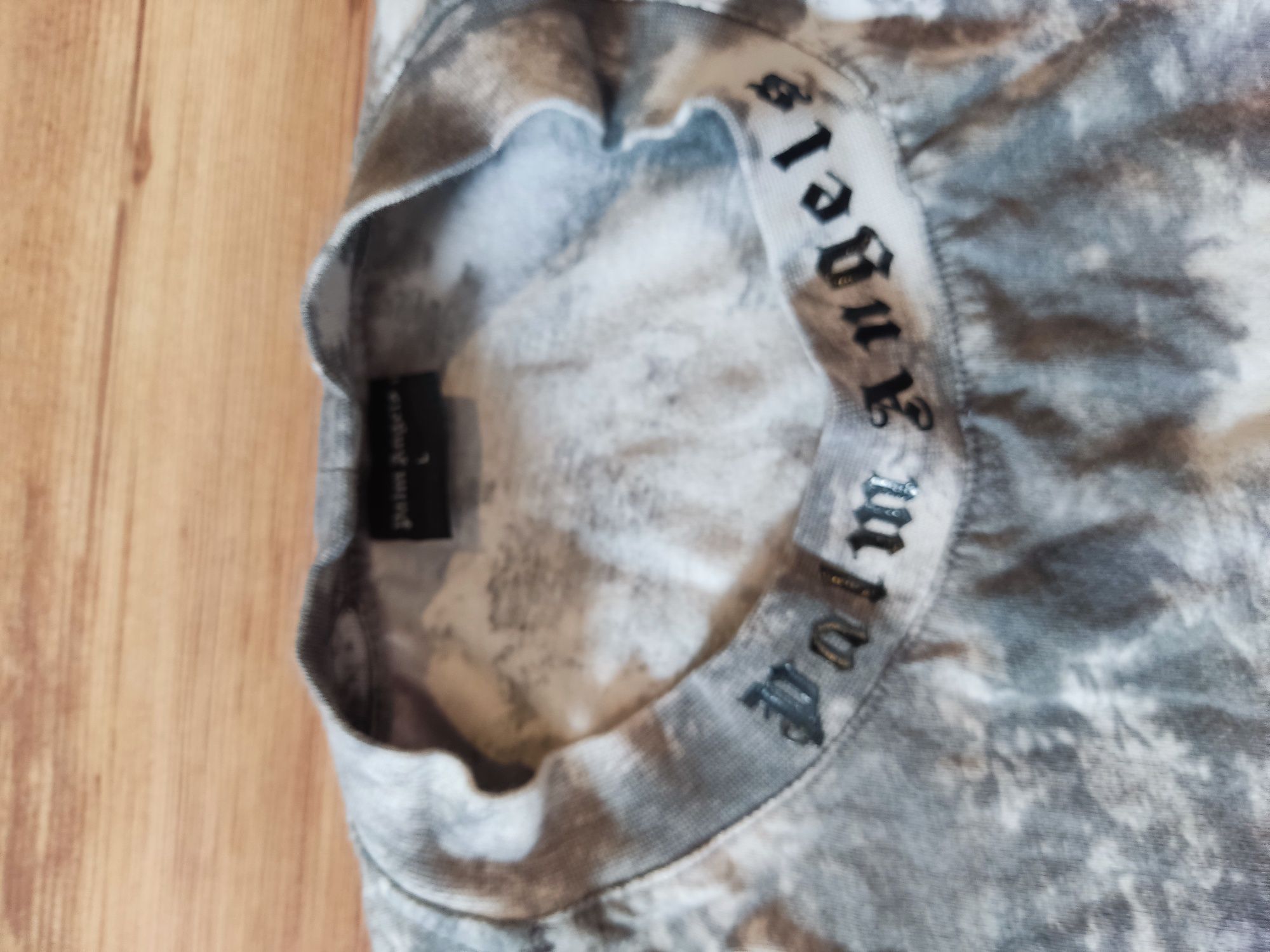 Koszulka szara t-shirt męski rozmiar L