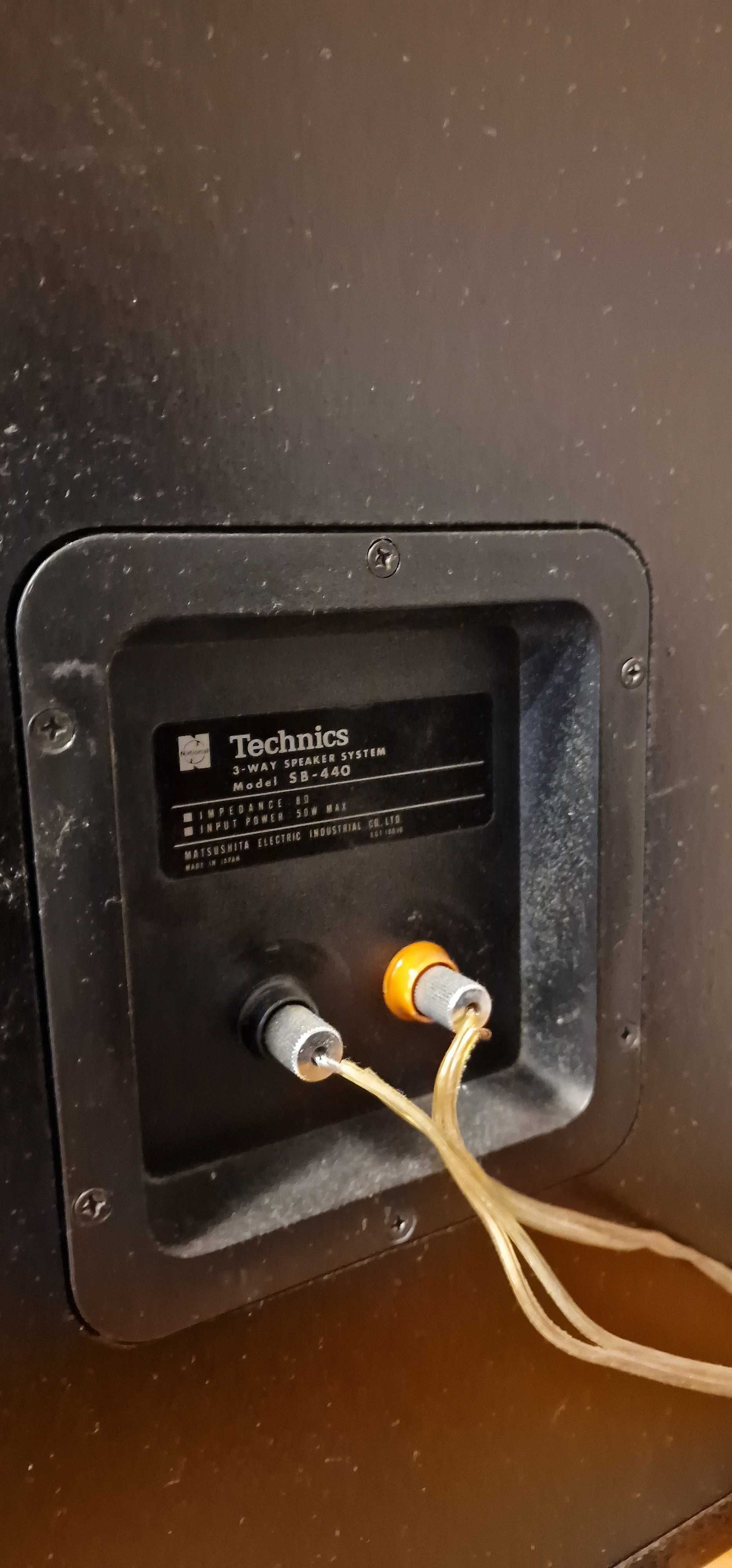 Kolumny Głośnikowe TECHNICS SB- 440 -B -Stan Perfekt !!!