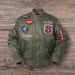 HIT OKAZJA Kurtka pilotka bomberka wojskowa oliwkowa Top Gun Maverick