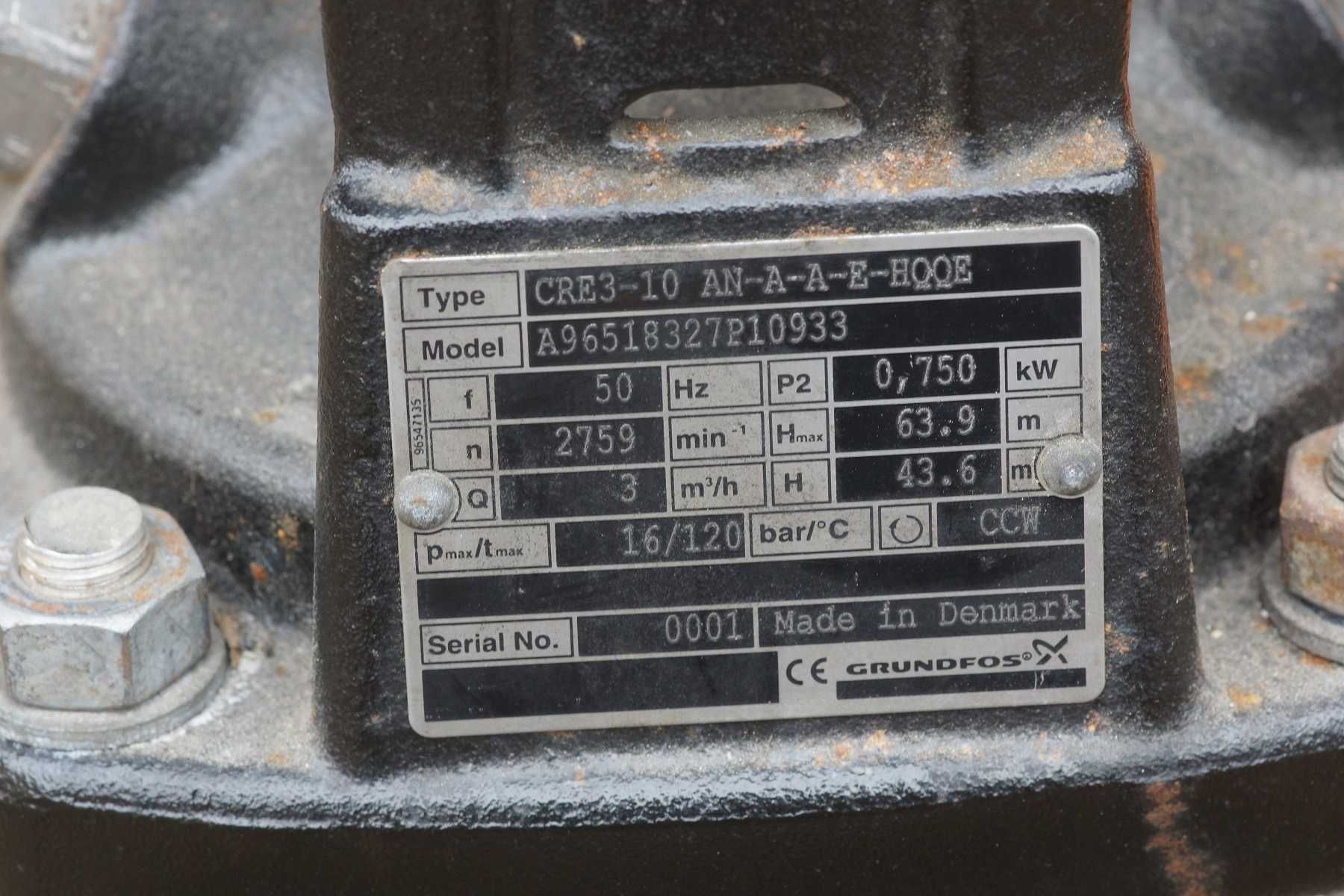 Pompa Grundfos CRE3-10