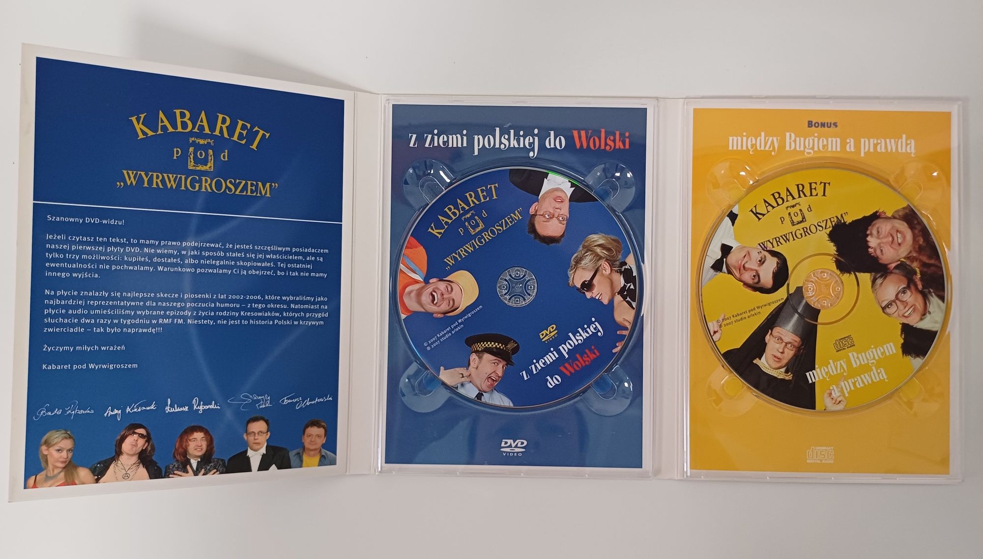 Kabaret pod Wyrwigroszem, 2 płyty DVD