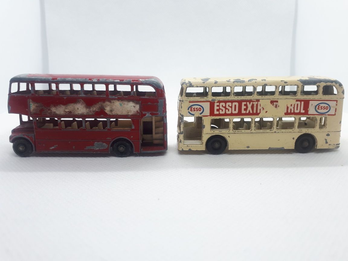 Daimler Bus no. 74 + Routemaster Bus no. 5 Lesney Matchbox