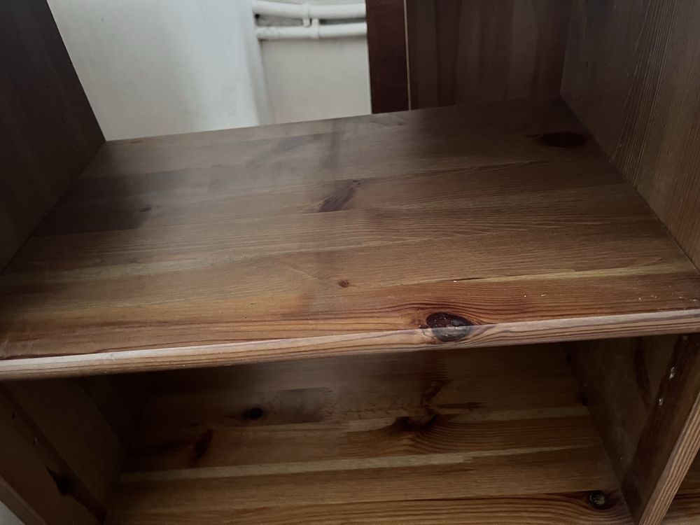Drewniana szafka pod tv ikea