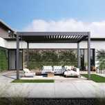 Pergola aluminiowa zadaszenie żaluzjowe - wolnostojąca